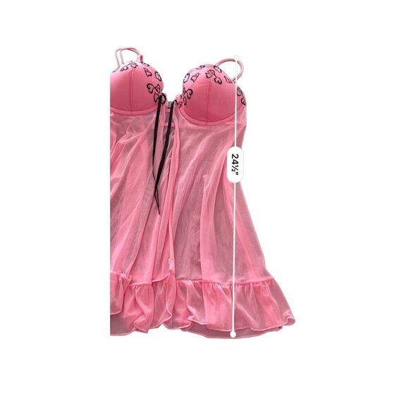Inner Secret Pink babydoll size Large - Picture 3 of 7